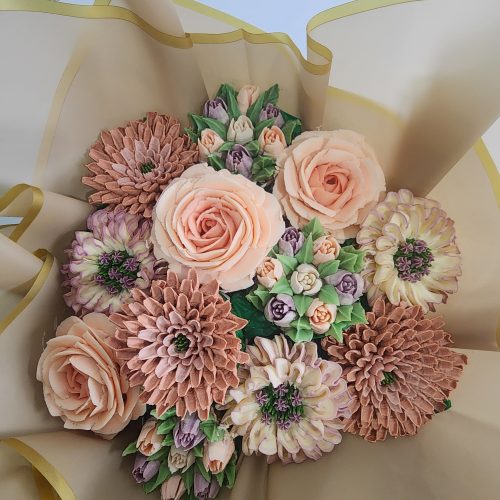 Floral Cupcake Bouquet - 12 Cupcakes